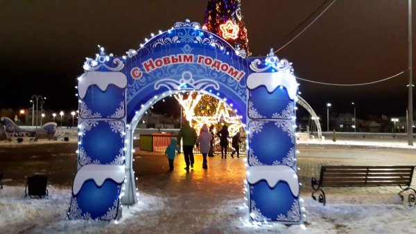 Олимпийский парк Тамбов зима