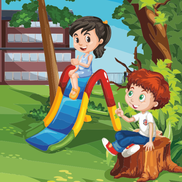 Мальчик гуляет