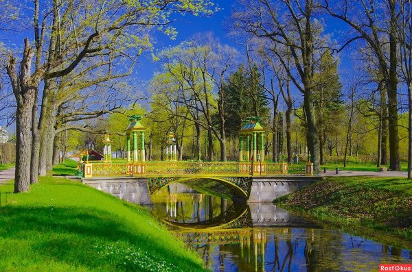 Царское село Санкт-Петербург Александровский парк