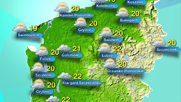 Прогноз погоды карта