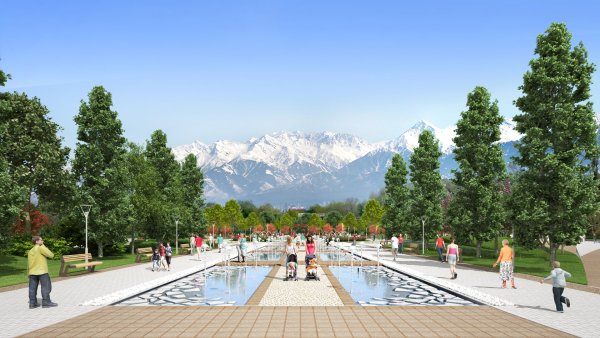 Парк Южный Алматы