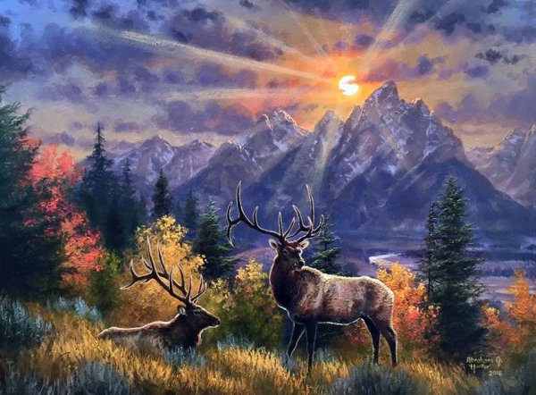 Авраам Хантер художник