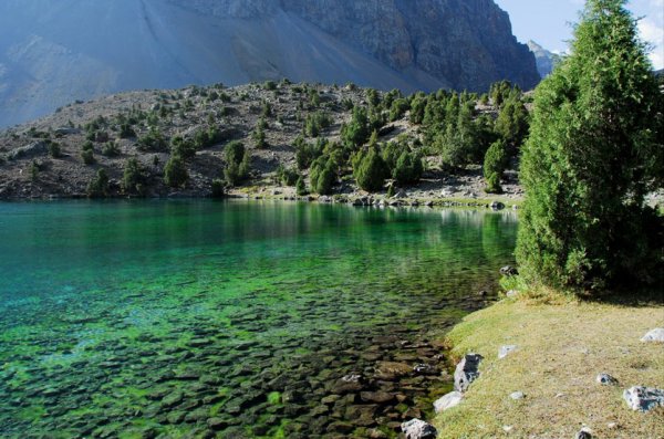 Алаудинское озеро Таджикистан