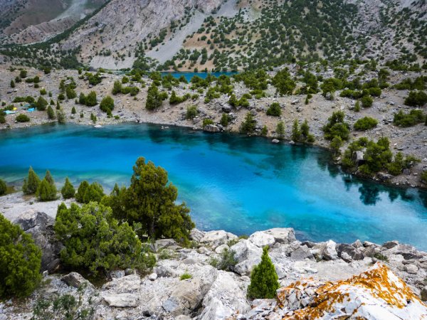 Алаудинские озера Таджикистан