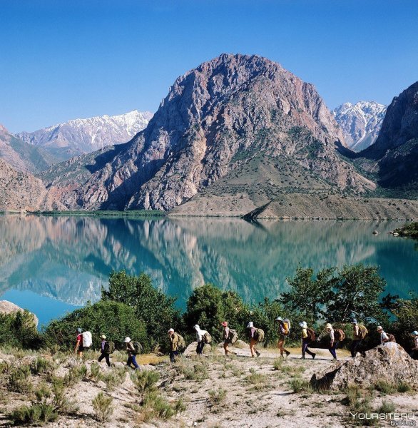 Озеро Искандеркуль Таджикистан