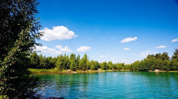 Голубое озеро Воскресенск