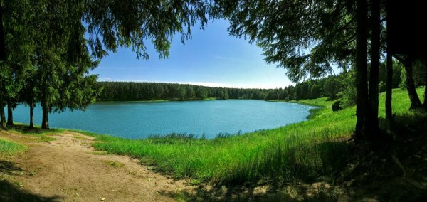 Озеро Загорское море в Сергиевом Посаде