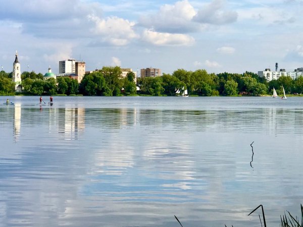 Озеро белое Москва Косино