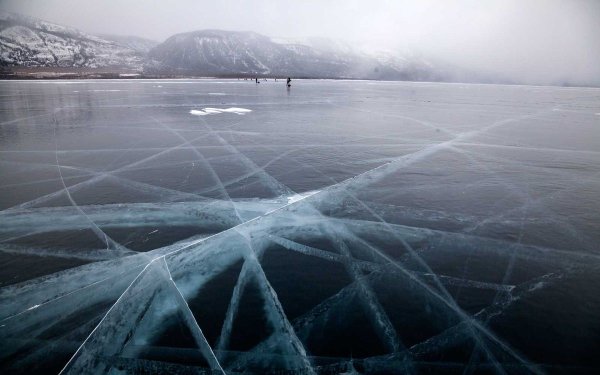 Байкал зимой