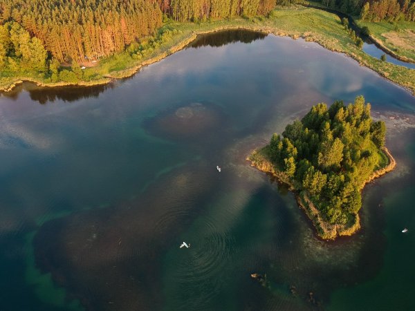Голубое озеро Ворсма