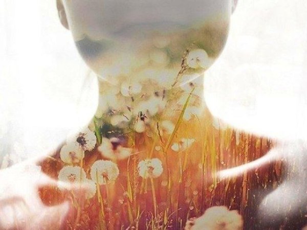 Цветы внутри человека