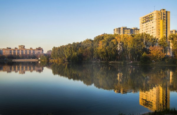 Автозавод озеро земснаряд Нижний Новгород