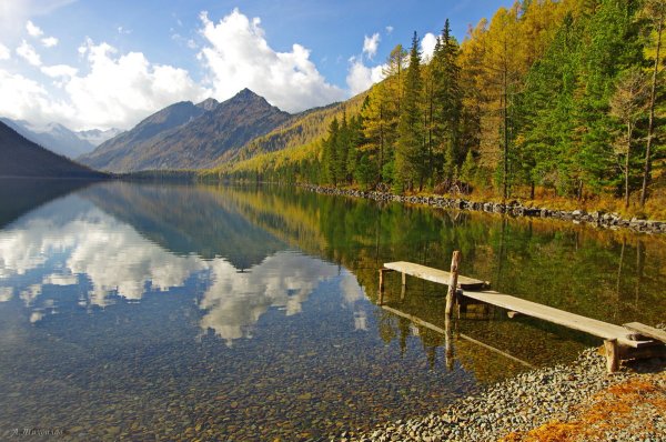 Мультинские озера нижнее озеро