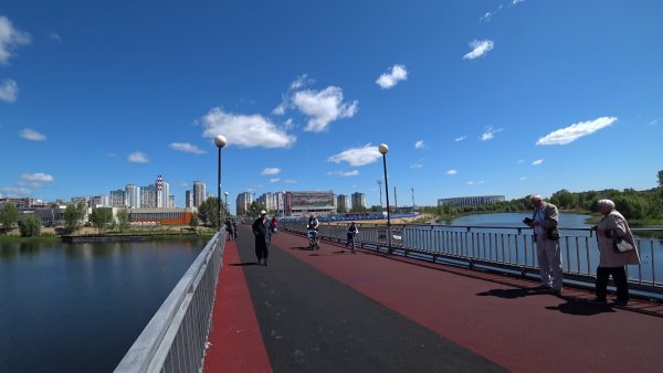 Набережная Мещерского озера Нижний Новгород