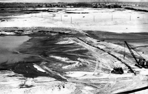 Мещерское озеро начало строительство