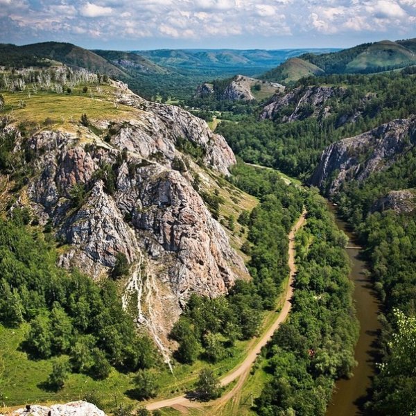 Кугарчинский район Мурадымовское ущелье