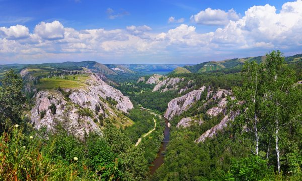 Горы Башкирии Мурадымовское