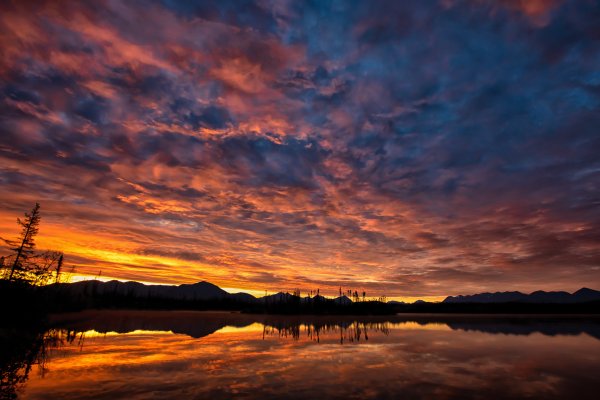 Красивый Вечерний закат