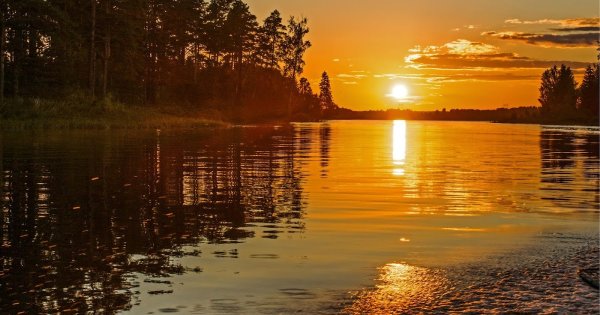 Добрый вечер озеро