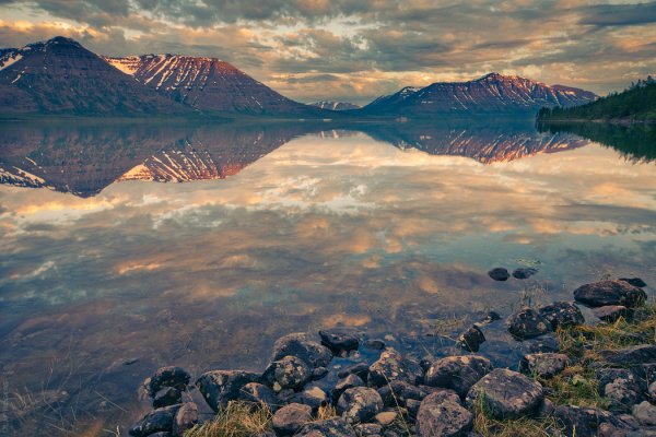 Озеро лама плато Путорана Красноярский край