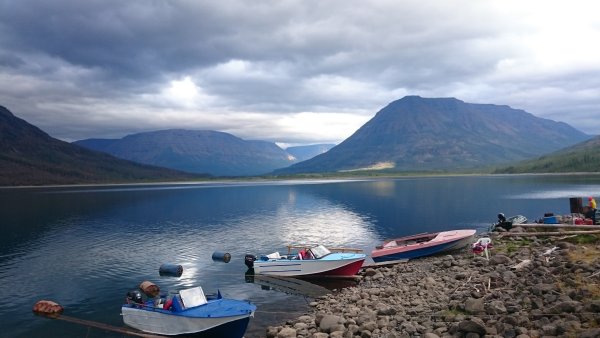 Озеро лама Норильск