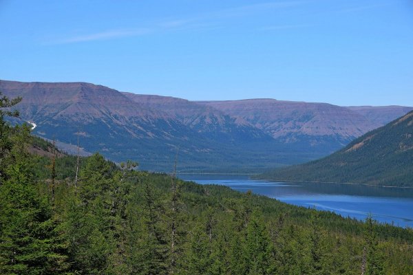 Пур по озеру лама плато Путорана