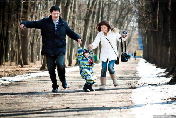 Прогулка весной