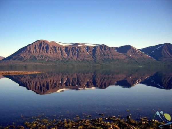 Озеро лама плато Путорана