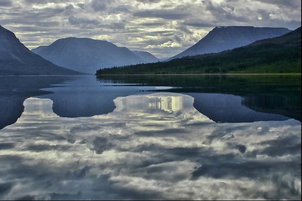 Плато Путорана Хантайское озеро