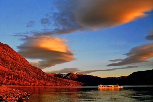 Озеро лама плато Путорана