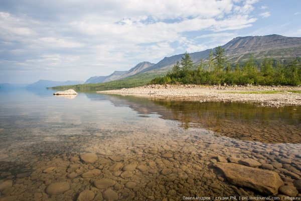 Озеро лама Норильск