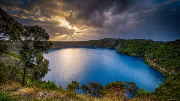 Озеро Блу Лейк Австралия