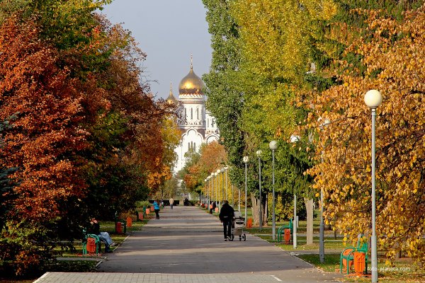 Тольятти осенью парк