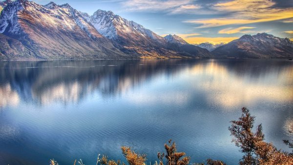 Озера новой Зеландии