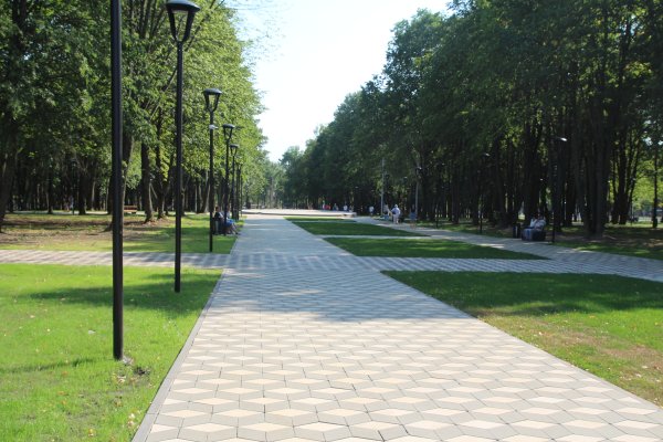 Прогулка в парке Победы