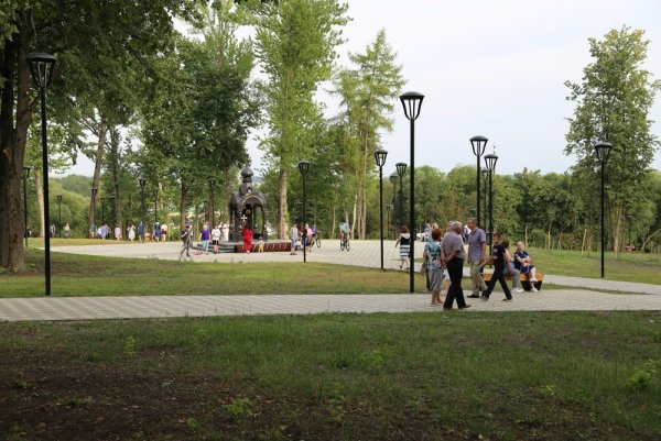 Новый парк в Орле парк Победы