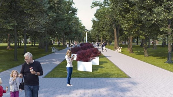 Новый парк Победы в Орле