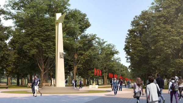 Парке Победы в Орле