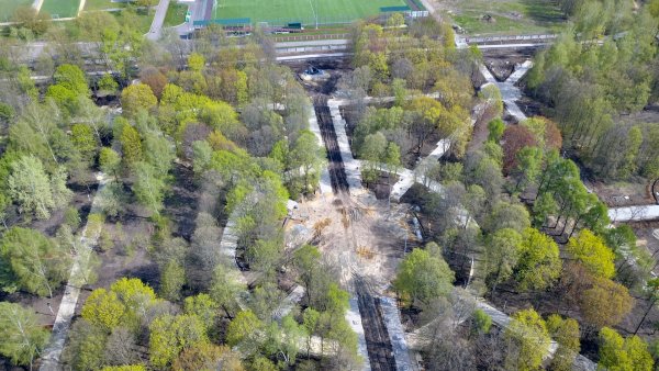 Город Орел парк Победы