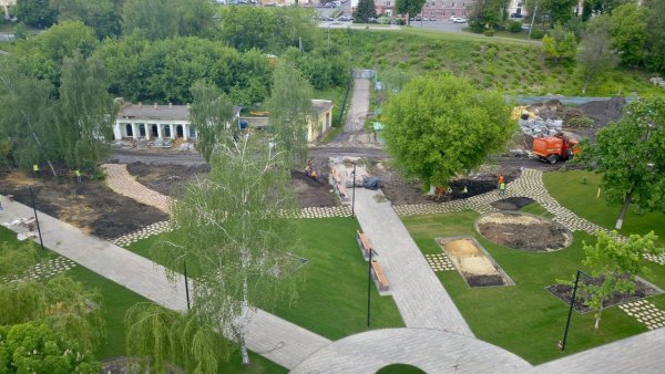 Парк Победы в Орле центр