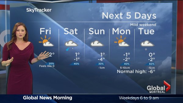 Weather Forecast on TV