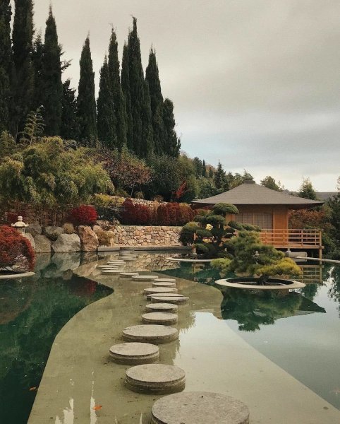 Парк Айвазовского Партенит японский сад