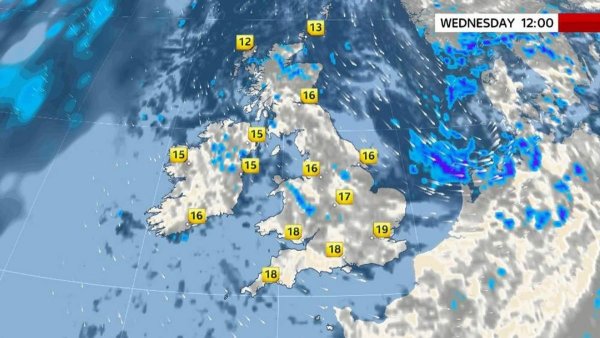 Заставка прогноз погоды
