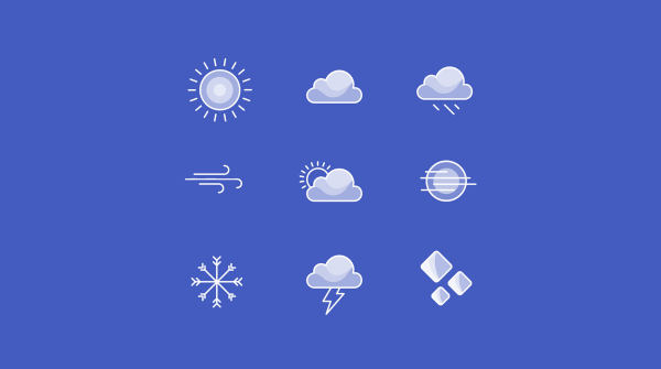 Заставка прогноз погоды