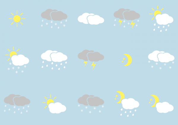 Погодный фон