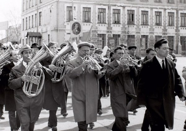1997 Год Москва духовой оркестр Сергей Гутовский