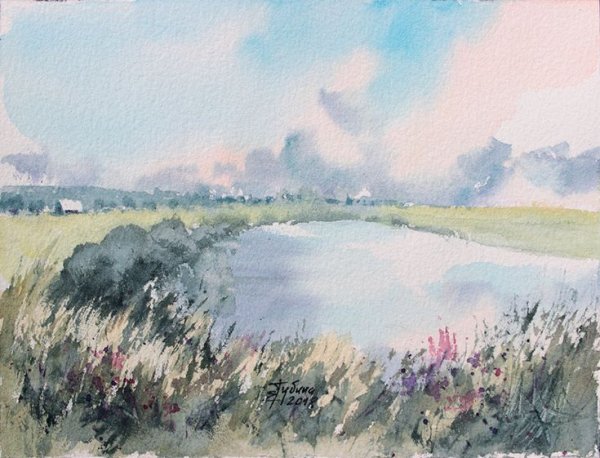 Екатерина Губина акварель