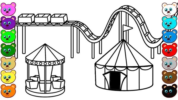 Аттракционы рисунок