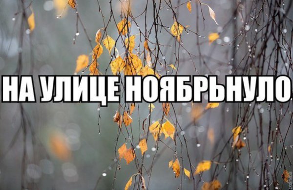 Последний месяц осени