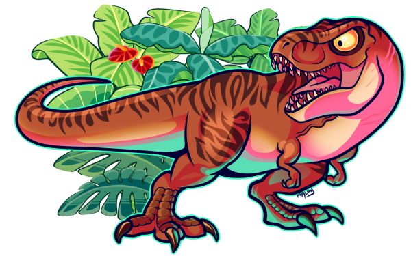 Динозавр рисунок